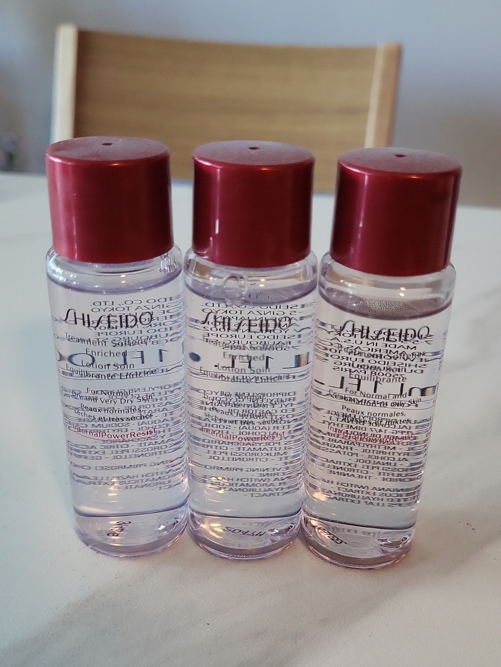 Shiseido Cleansing Water Trio